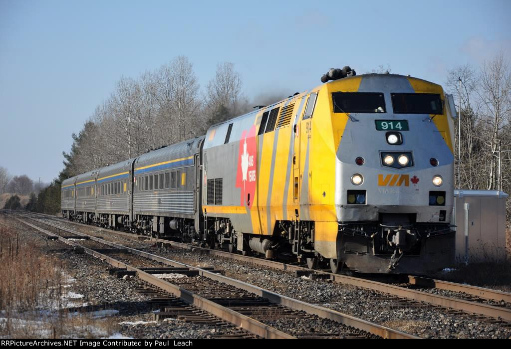 Eastbound Corridor passenger train